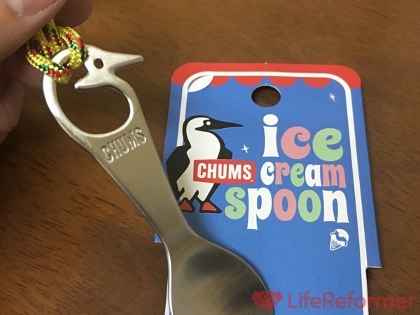 【CHUMS】アイスを食べるのが100倍楽しくなっちゃう魔法のアイスクリームスプーン！ファッションアイテムにもなっちゃう？！